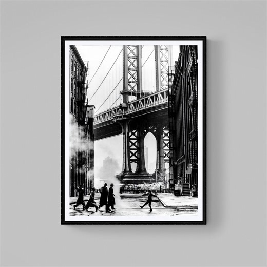 Manhattan Bridge Poster – Once Upon a Time in America Film Scene (digital Download) - Etsy