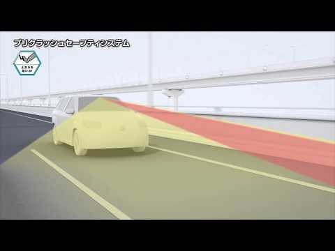 【Toyota Safety Sense】プリクラッシュセーフティシステム説明