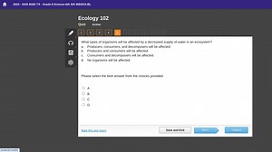 2024-2025 BISD TX - Grade 8 Science-6th SIX WEEKS-BLEcology 1... | Filo