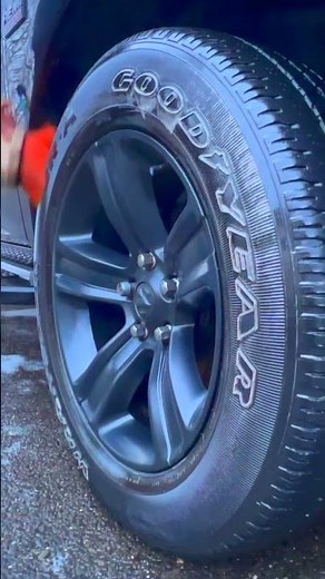 ASMR Tire Shine Application with Dress Pro 3-Gallon Tank | Deep Gloss Satisfying Detail #asmrsounds