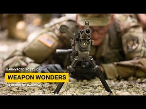 Weapons Demo | 1st Regiment, Basic Camp | CST 2024