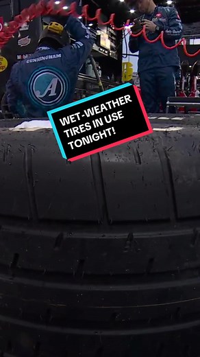 Tonight's race from @Richmond Raceway will begin with teams utilizing the wet-weather package. #NASCAR #Richmond