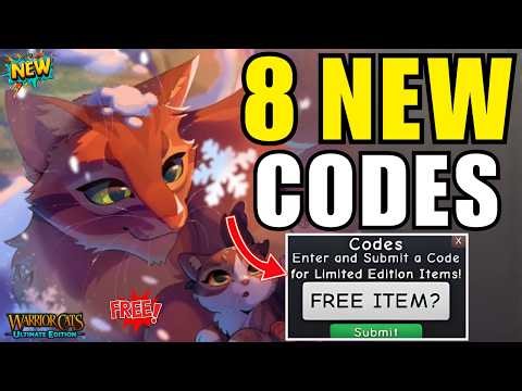 💥MARCH UPDATE💥ROBLOX WARRIOR CATS CODES 2026 - WARRIOR CATS ULTIMATE EDITION CODES - WCUE CODE