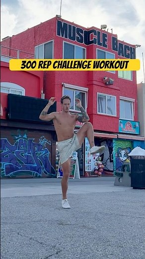 300 Rep Bodyweight Workout 🔥 No Equipment Full Body Challenge