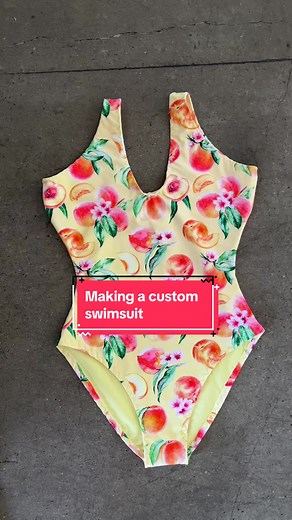 Custom Swimsuit for Postpartum Mom | Sewing Tutorial