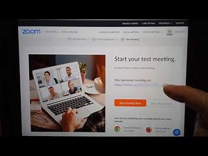 Zoom meetings - How to Create an Account in Zoom Tutorial Video 617