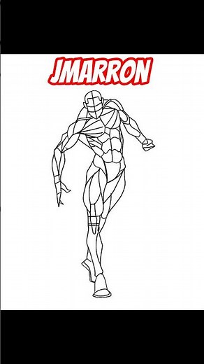 "How to Draw ANATOMY: Full Body Muscle Figure Drawing (Easy Step-by-Step for Beginners)"