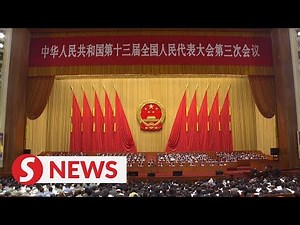 China’s national legislature starts annual session