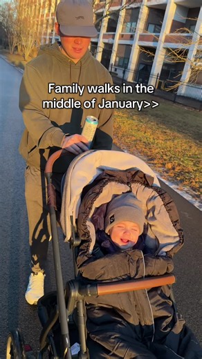 Enjoying Family Walks in Winter Sunshine