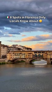 🇮🇹 8 Spots in Florence Only Locals Know About Escape the crowds and see the Florence that locals love. 1. 📍Giardino delle Rose (Rose Garden) 🌹 Hidden just below Piazzale Michelangelo, this peaceful garden has city views, sculptures by Folon, and way fewer tourists than the terrace above. 2. 📍Caffè degli Artigiani (Piazza della Passera) ☕ A tiny square in the Oltrarno where locals gather for morning coffee or an early evening spritz. Quiet, charming, and surrounded by artisan shops. 3. 📍Via