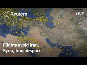 LIVE: Flights avoid Iranian, Syrian airspace after Israel and Iran exchange strikes