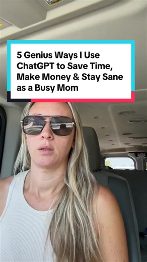 I use ChatGPT every single day-to save time, automate the boring stuff, and even make money while raising 6 kids. This isn’t just AI hype—it’s how I get my life and my business together. Want my 350 FREE ChatGPT prompts to save hours, boost productivity, and grow your income? Click my Stan store link in my profile! #chatgptlifehacks #mompreneur #chatgptforlife #busymomlife #aiassistant #timefreedom #productivitytips #makemoneyfromhome #digitalmomboss #chatgptprompts #airevolution #remoteworktips