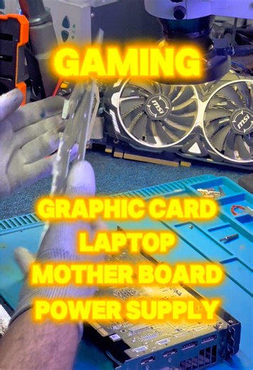 ඕන Gaming Graphic Card, Laptop Motherboard, Power Supply එකක් හදාගන්න නම් ඉතින් Shatechzone තමයි 😃 #technology #gaming #repair #laptop #digitalidea