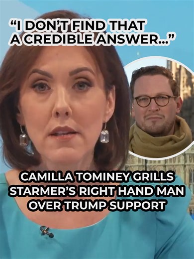 Camilla Tominey grills Sir Keir Starmer's right hand man over whether he supports Donald Trump's actions in Venezuela. Chief Secretary to the Prime Minister Darren Jones was asked multiple times whether he backed the President and his capturing of Nicolas Maduro. Speaking on GB News, host Camilla said: