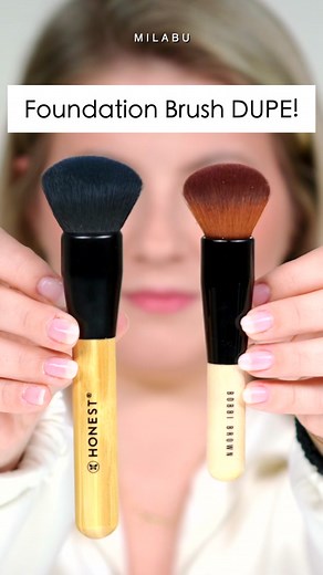 DUPE for Bobbi Brown Foundation Brush #milabu #dupe #makeup