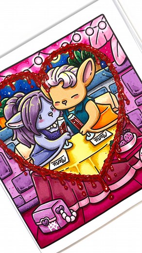 86K views · 2.5K reactions | 率‍♂️率‍♀️ Vampire Date Night | Spooky Life Coloring Book by Jade Summer #coloring #coloringbook #coloringpages #colorwithme #relaxingcoloring #satisfyingcoloring #jadesummer #jadesummercoloringbook | Jade Summer Coloring Books | Facebook