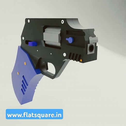 3d printed model .22lr chiappa rhino 200 ds #inspire #3dprinting