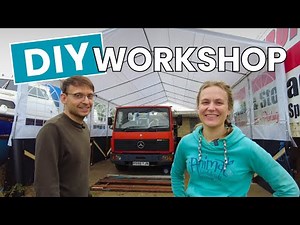 How We Built A HUGE Off-Grid Workshop For Under £500! 🏠