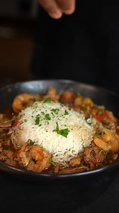 Chicken,Sausage and Shrimp Gumbo Vegetables - 1 Whole Green Bell Pepper 2 Whole Red Bell Pepper 4 Stalks Celery 1 Large Whole Yellow Onion 6 Cloves Crushed Garlic —————— Meat - 12 Oz Andouille Sausage 2 Lb (Whole) Rotisserie Chicken or (1.5 Lb Chicken Thighs) 1.5 Lb Jumbo Shrimp ———— Liquids: 8 Cups Chicken broth ———— Roux: 1 Cup Flour 1 Cup Vegtable Oil ——— Seasoning - 1 Tbsp Onion Powder 1 Tbsp Garlic Powder 2 tsp Cajun Seasoning 1 tsp Paprika 1 Tsp Oregano 1 Tsp Cayenne Pepper Pinch Salt 1 1/