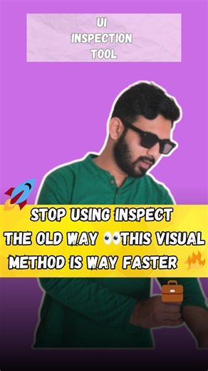 Saurabh Pranjale on Instagram: "A smarter, visual way to inspect UI 👀⚡ Stop guessing CSS values and layouts. Inspect, edit, and understand UI elements visually — faster and cleaner 🚀 Perfect for frontend devs, React developers, and designers 💻🎨 Save this post for later 🔖 [code visbug techreel techtricks programming frontend ]"