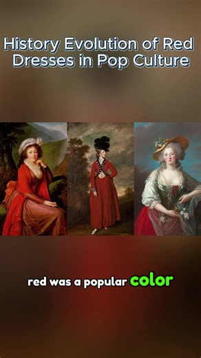 History Evolution of Red Dresses in Pop Culture #RedDress #PopCultureHistory #FashionHistory #IconicLooks #styleevolution