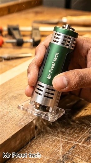 Mini Precision Router Trimmer tool (wood working project )