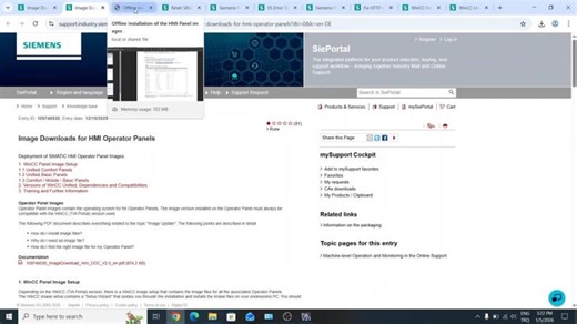 WinCC Panel Image V21 | Ümit Kalender