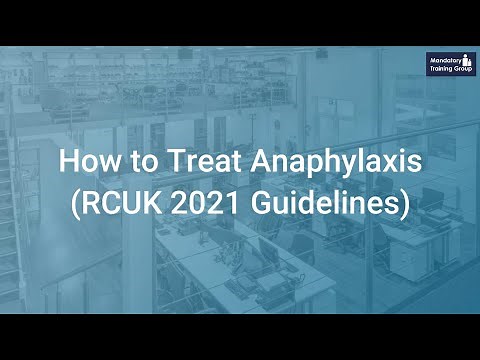 How to Treat Anaphylaxis (RCUK 2021 Guidelines) | First Aid Training Courses