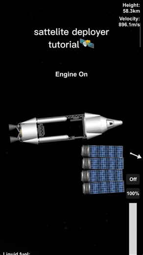 sattelite deployer tutorial 🛰️ #sfs #spaceflightsimulator #tutorial