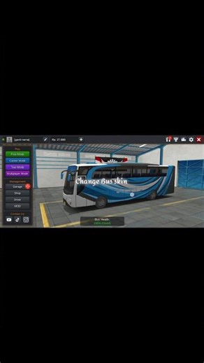 change bus skin #bus #shortvideo #youtubeshorts