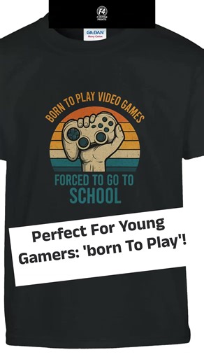 The Gamer Humor Kids T-Shirt is more than just a piece of clothing—it's an expression of identity! 🎮 Designed for young gamers, this tee features a vibrant graphic of a video game controller along with the phrase Born to Play, blending style with comfort. Crafted from soft, durable fabric, it’s ideal for both gaming sessions and casual outings. Plus, the high-quality print ensures that the design remains bold and clear, even after repeated washes. Whether for everyday wear or as a gift for budd