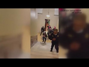 Officer Eugene Goodman testifies at trial of man who led crowd that chased him up Capitol stairs
