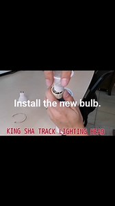 Watch How to replace a bulb from mr16 track lighting head on Amazon Live