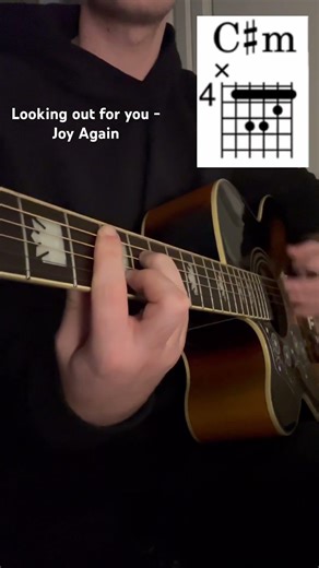 How to play Looking out for you -Joy Again beginner guitar tutorial | #acousticguitar #tutorial #fyp