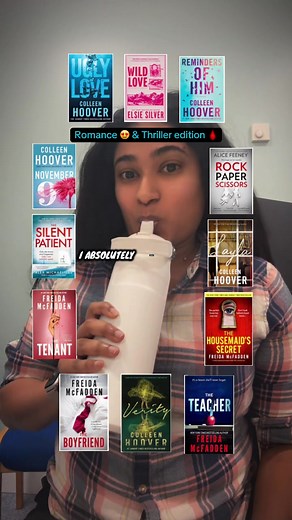 Top Romance and Thriller Books to Re-Experience