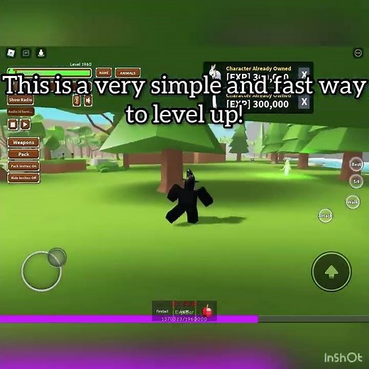 How to gain exp in Animal simulator FAST