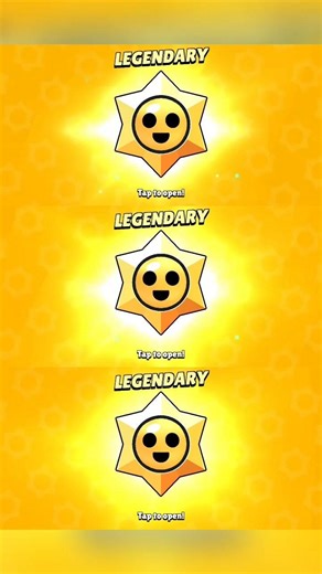Opening 3 Legendary Starr Drops! #brawlstars #stardrop