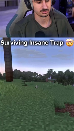 Surviving Insane Trap #minecraft #farex #donutsmp #trap | minecraft