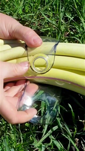 Brilliant Garden Hose Hack! Secure It with a Plastic Bottle #diy #lifehacks