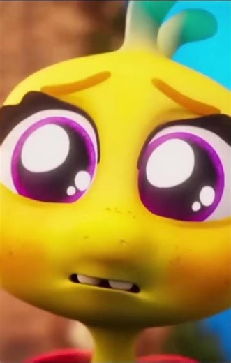 When a grumpy fish meets hope — the ocean will never be the same. 🐟✨ #PoutPoutFish