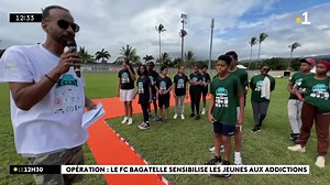 1.2K views · 24 reactions | Pour lutter contre les addictions aux drogues et à l'alcool, il y a la sensibilisation des jeunes. Le FC Bagatelle organise des ateliers pour deux collèges de Sainte-Suzanne | Réunion la 1ère | Facebook