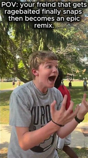 when the crash out gets a remix