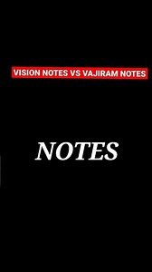 Vision IAS Notes vs Vajiram Notes 🔥| Best Notes for UPSC #shorts #upscshorts