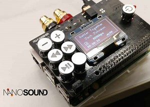 NanoSound Raspberry Pi All-In-One Hifi Audio Board
