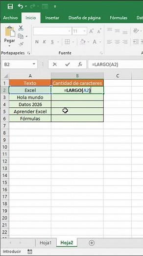 Count characters in Excel 🤯 (easy LEN function) #excel #shorts #exceltips #viral #microsoft