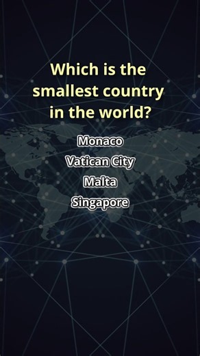 Which is the smallest country in the world?