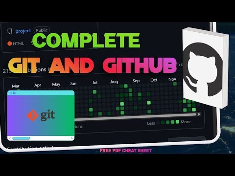 Git & GitHub Full Course in One Video | Complete Git Cheat Sheet