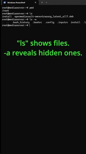 Learn Linux: pwd, ls and cd in 22 Seconds