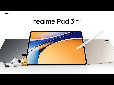 Realme Pad 3 5G Full Review 2026 | 2.8K Book View Display, 12200 mAh Battery & Dimensity 7300 Max