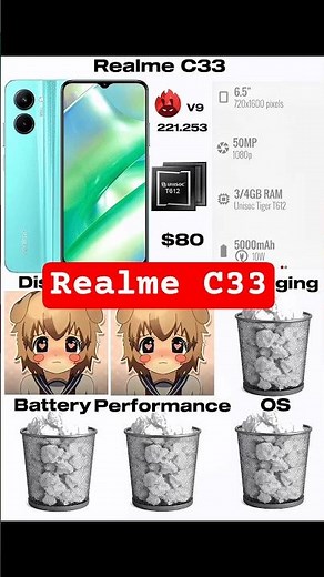 Realme C33 #phonereview #realmec33 #smartphone